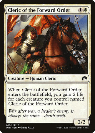 Cleric of the Forward Order [Magic Origins] | Cracking-Singles