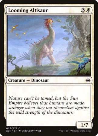 Looming Altisaur [Ixalan] | Cracking-Singles