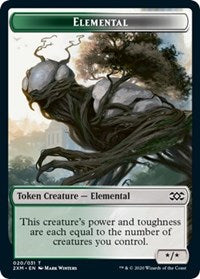 Elemental [Double Masters Tokens] | Cracking-Singles