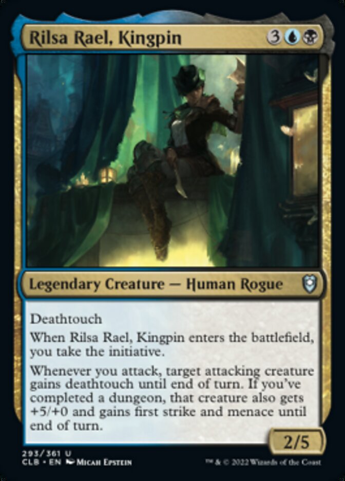 Rilsa Rael, Kingpin [Commander Legends: Battle for Baldur's Gate] | Cracking-Singles