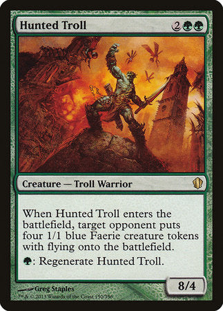 Hunted Troll [Commander 2013] | Cracking-Singles