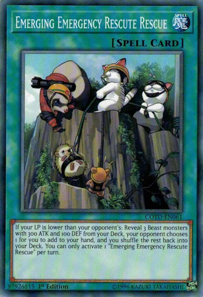 Emerging Emergency Rescute Rescue [COTD-EN061] Common | Cracking-Singles