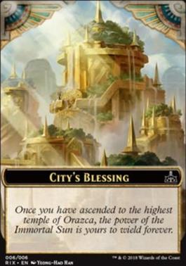 City's Blessing  [Rivals of Ixalan Tokens] | Cracking-Singles