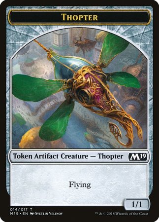 Thopter Token [Core Set 2019 Tokens] | Cracking-Singles