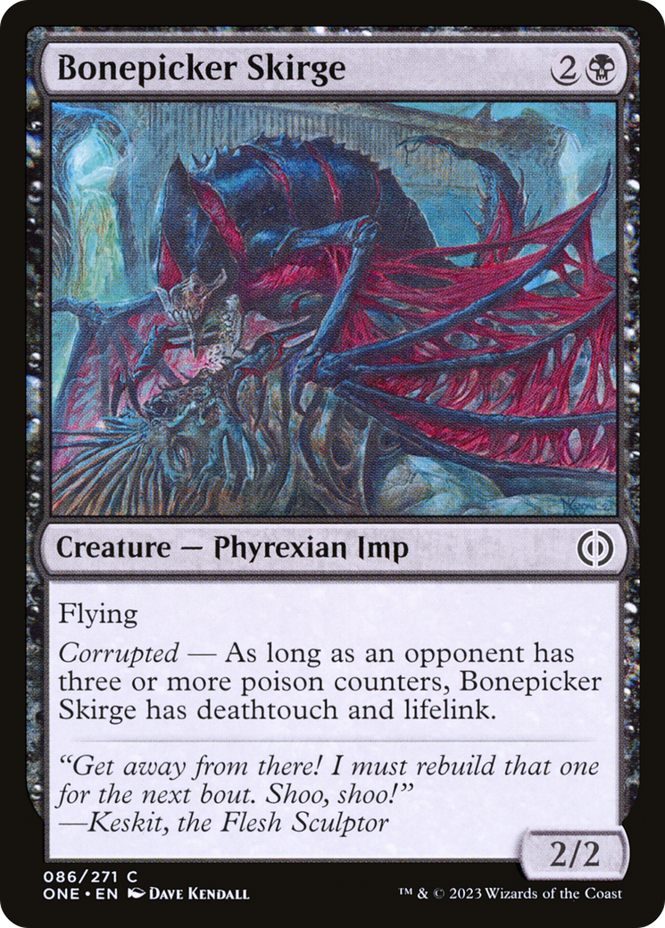 Bonepicker Skirge [Phyrexia: All Will Be One] | Cracking-Singles