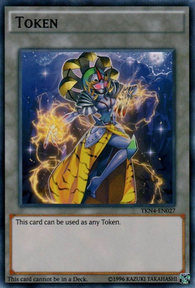 Token (Mithra the Thunder Vassal) [TKN4-EN027] Super Rare | Cracking-Singles