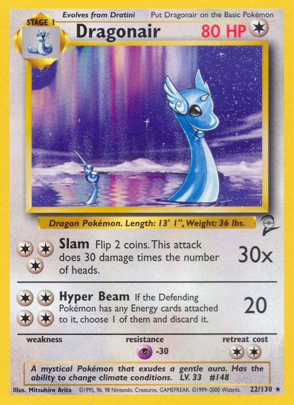 Dragonair (22/130) [Base Set 2] | Cracking-Singles