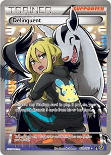 Delinquent (98b/122) (Full Art) (Alternate Art Promo) [XY: BREAKpoint] | Cracking-Singles