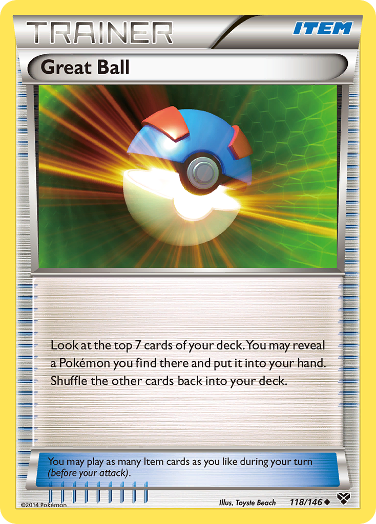 Great Ball (118/146) [XY: Base Set] | Cracking-Singles