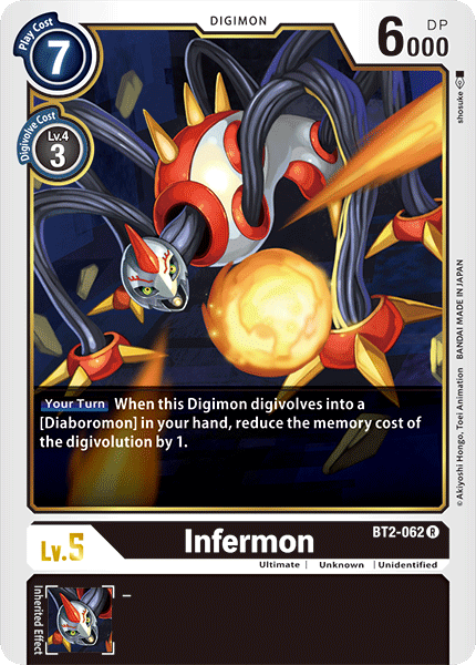 Infermon [BT2-062] [Release Special Booster Ver.1.0] | Cracking-Singles