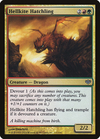 Hellkite Hatchling [Conflux] | Cracking-Singles