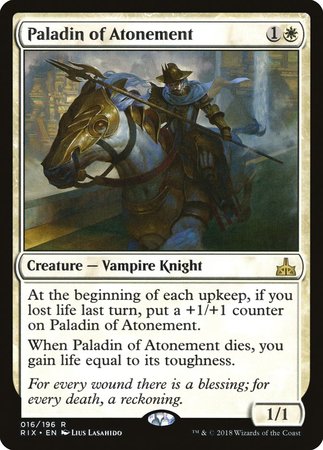 Paladin of Atonement [Rivals of Ixalan] | Cracking-Singles