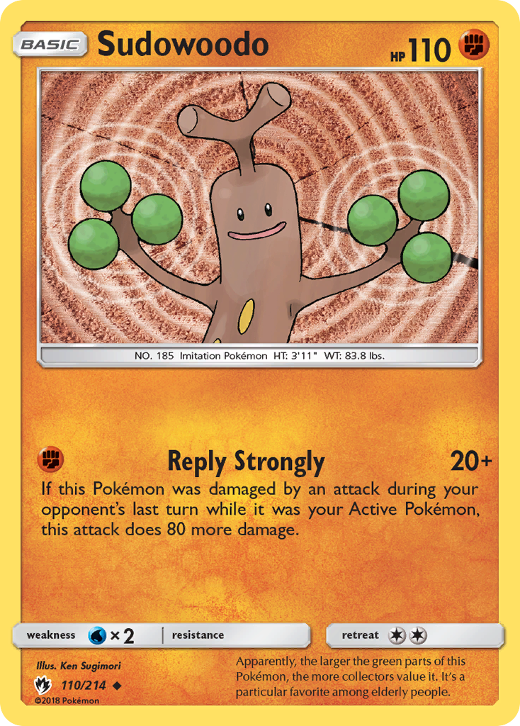 Sudowoodo (110/214) [Sun & Moon: Lost Thunder] | Cracking-Singles