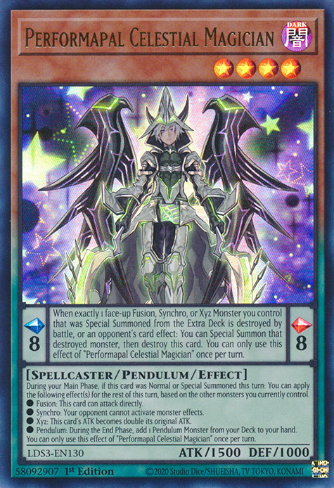 Performapal Celestial Magician [LDS3-EN130] Ultra Rare | Cracking-Singles