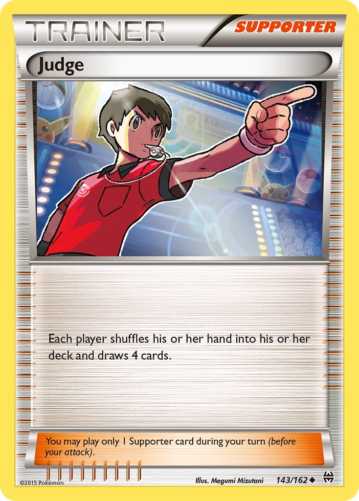 Judge (143/162) [XY: BREAKthrough] | Cracking-Singles