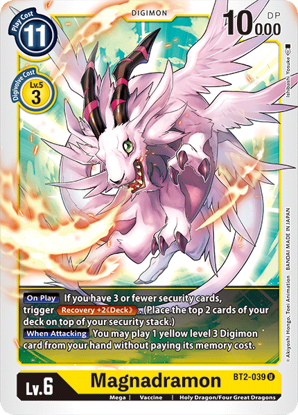 Magnadramon [BT2-039] [Release Special Booster Ver.1.0] | Cracking-Singles