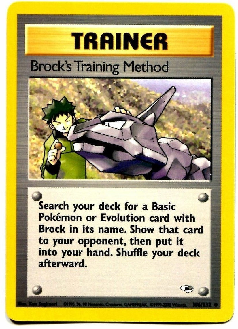 Brock's Training Method (106/132) [Gym Heroes Unlimited] | Cracking-Singles