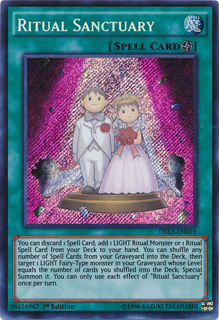 Ritual Sanctuary [DRL3-EN016] Secret Rare | Cracking-Singles