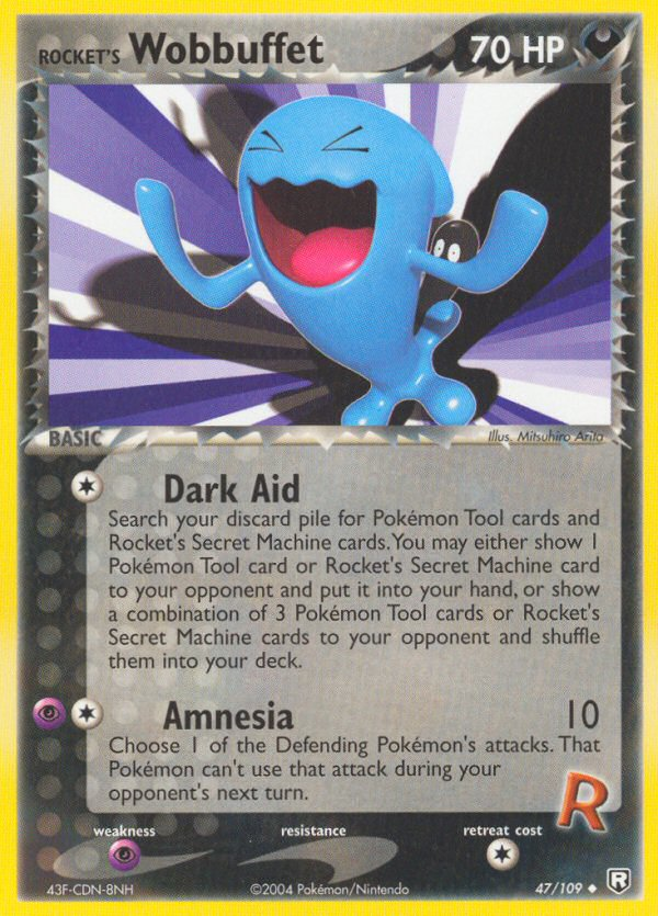 Rocket's Wobbuffet (47/109) [EX: Team Rocket Returns] | Cracking-Singles