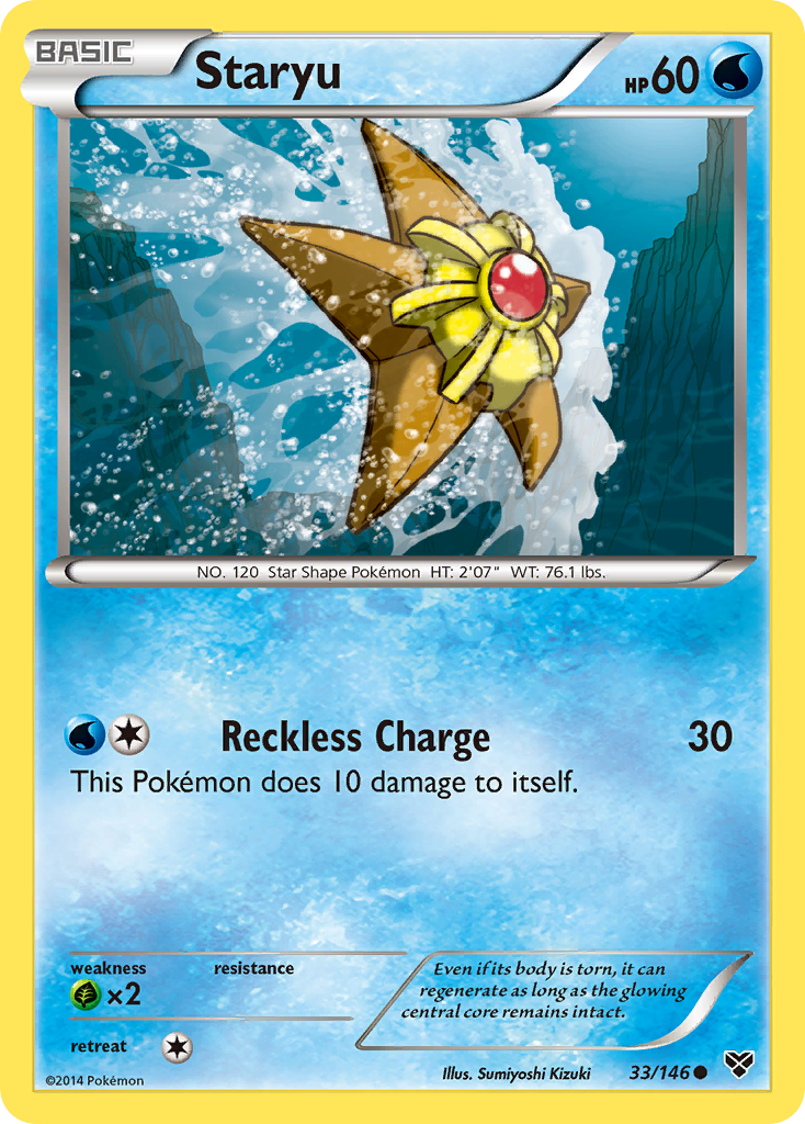 Staryu (33/146) [XY: Base Set] | Cracking-Singles