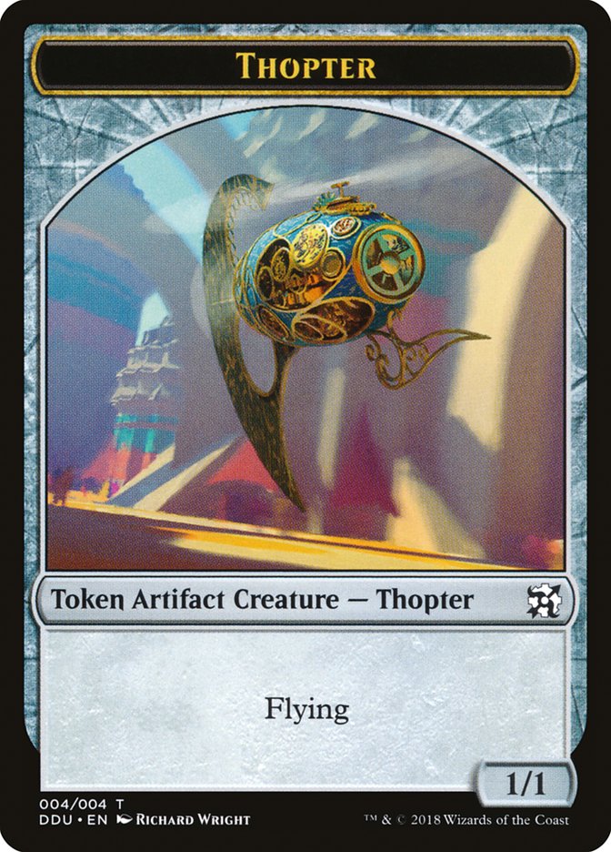 Thopter (004/004) [Duel Decks: Elves vs. Inventors Tokens] | Cracking-Singles