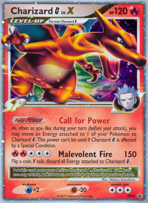 Charizard G LV.X (DP45) [Diamond & Pearl: Black Star Promos] | Cracking-Singles