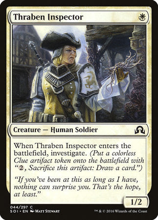 Thraben Inspector [Shadows over Innistrad] | Cracking-Singles