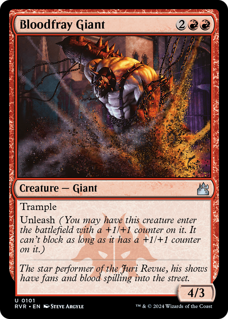 Bloodfray Giant [Ravnica Remastered] | Cracking-Singles