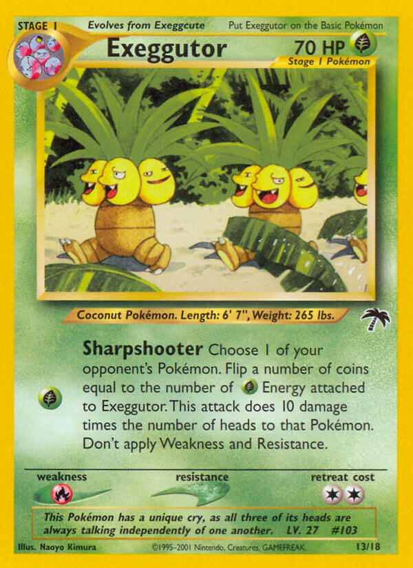 Exeggutor (13/18) [Southern Islands] | Cracking-Singles