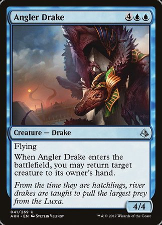 Angler Drake [Amonkhet] | Cracking-Singles