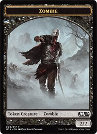 Zombie // Goblin Double-sided Token (Game Night) [Core Set 2019 Tokens] | Cracking-Singles