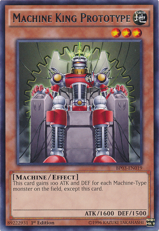 Machine King Prototype [BP03-EN019] Rare | Cracking-Singles