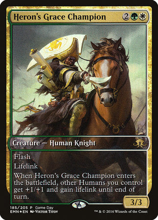 Heron's Grace Champion [Eldritch Moon Promos] | Cracking-Singles