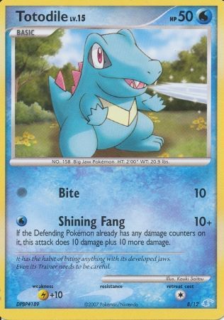 Totodile (8/12) [Diamond & Pearl: Trainer Kit - Manaphy] | Cracking-Singles