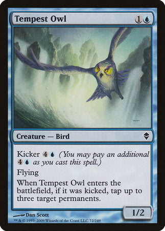 Tempest Owl [Zendikar] | Cracking-Singles