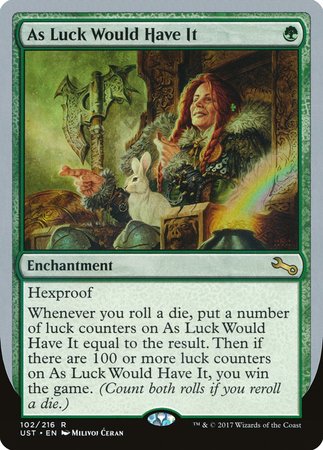 As Luck Would Have It [Unstable] | Cracking-Singles