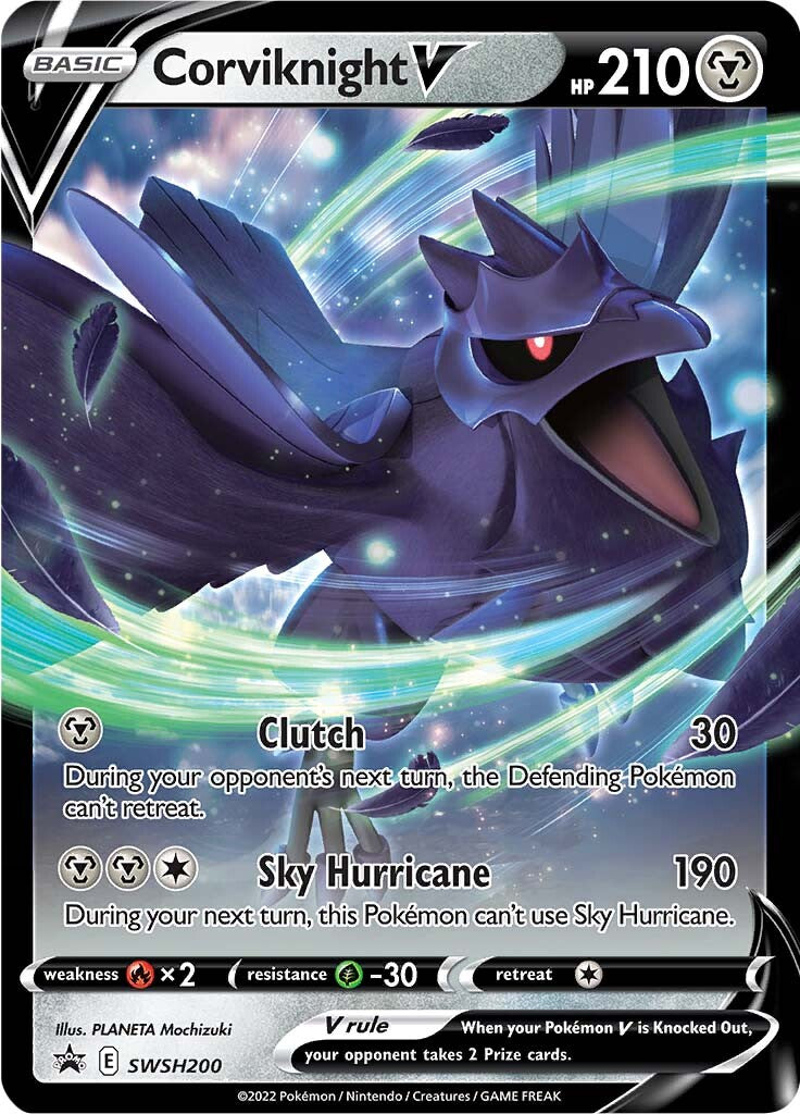 Corviknight V (SWSH200) [Sword & Shield: Black Star Promos] | Cracking-Singles