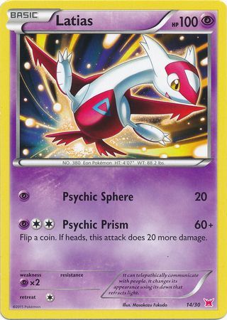 Latias (14/30) [XY: Trainer Kit 2 - Latias] | Cracking-Singles