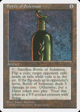 Bottle of Suleiman [Fourth Edition] | Cracking-Singles