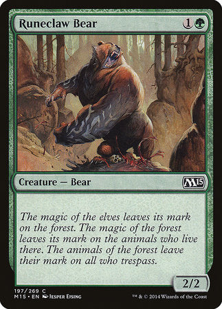 Runeclaw Bear [Magic 2015] | Cracking-Singles