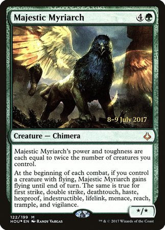 Majestic Myriarch [Hour of Devastation Promos] | Cracking-Singles