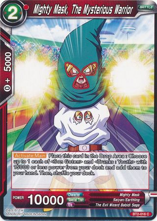 Mighty Mask, The Mysterious Warrior [BT2-016] | Cracking-Singles