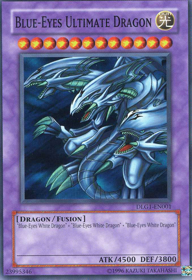 Blue-Eyes Ultimate Dragon [DLG1-EN001] Super Rare | Cracking-Singles