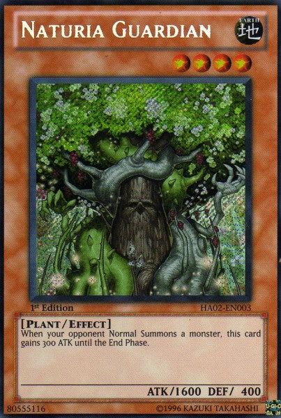 Naturia Guardian [HA02-EN003] Secret Rare | Cracking-Singles