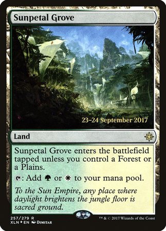 Sunpetal Grove [Ixalan Promos] | Cracking-Singles