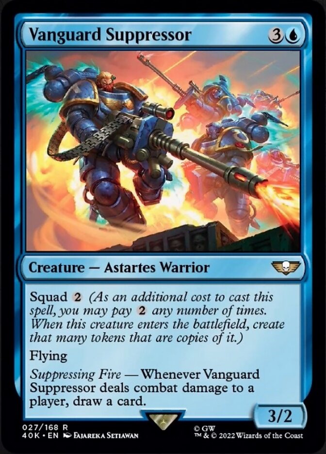 Vanguard Suppressor (Surge Foil) [Universes Beyond: Warhammer 40,000] | Cracking-Singles