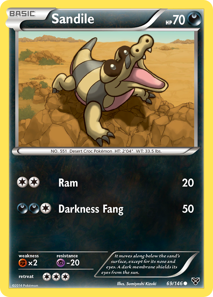 Sandile (69/146) [XY: Base Set] | Cracking-Singles