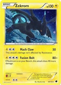 Zekrom (39/116) (Cosmos Holo) [Black & White: Plasma Freeze] | Cracking-Singles