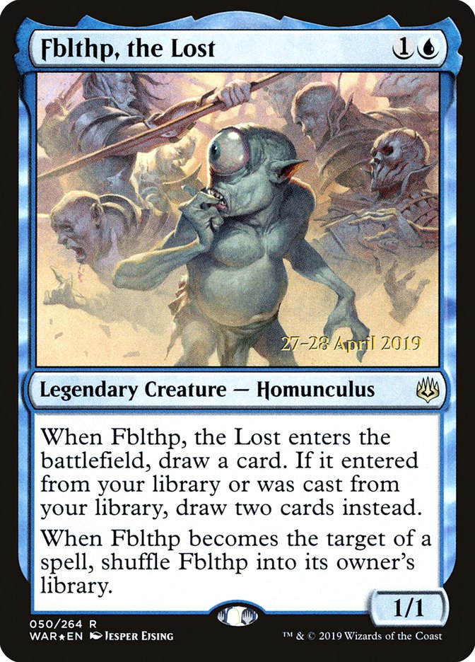 Fblthp, the Lost  [War of the Spark Prerelease Promos] | Cracking-Singles