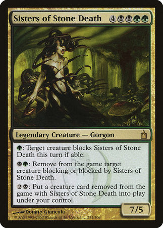 Sisters of Stone Death [Ravnica: City of Guilds] | Cracking-Singles